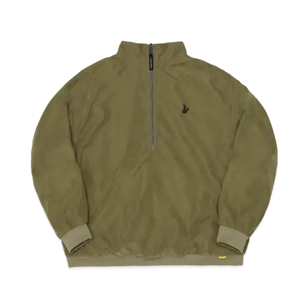 FR2 Icon Embroidery Reversible Half Zip Blouson "Olive"