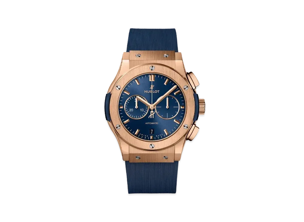 HUBLOT Classic Fusion Chronograph King Gold Blue 45mm