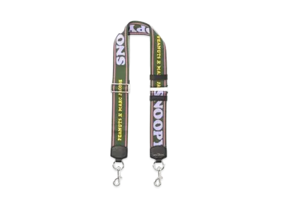 Marc Jacobs Peanuts Webbing Strap "Dark Green Multi"