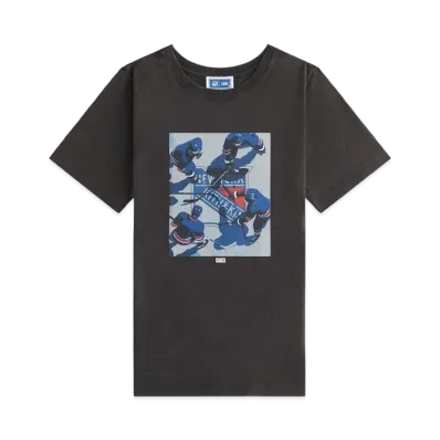 Kith Kids For The New York Rangers On Ice Vintage Tee "Black"