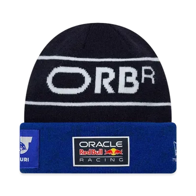 NEW ERA Basic Cuff Knit Oracle Red Bull Racing Max Verstappen 3 "Blue/Navy"