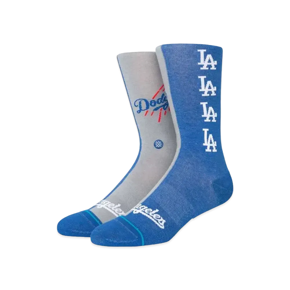 STANCE DODGERS SPLIT CREW "ROYAL"