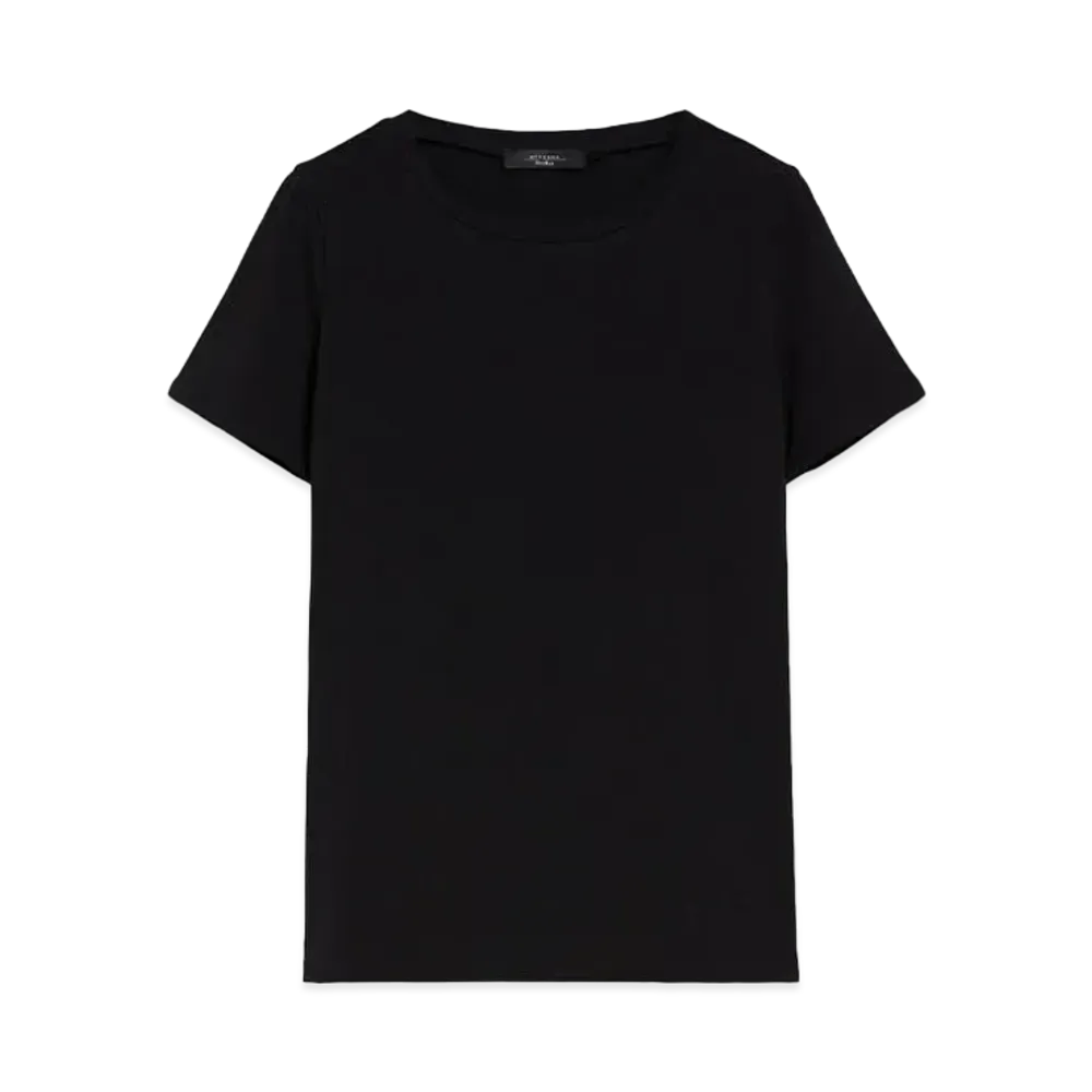 Max Mara Murthy B Organic Cotton T-shirt "Black"