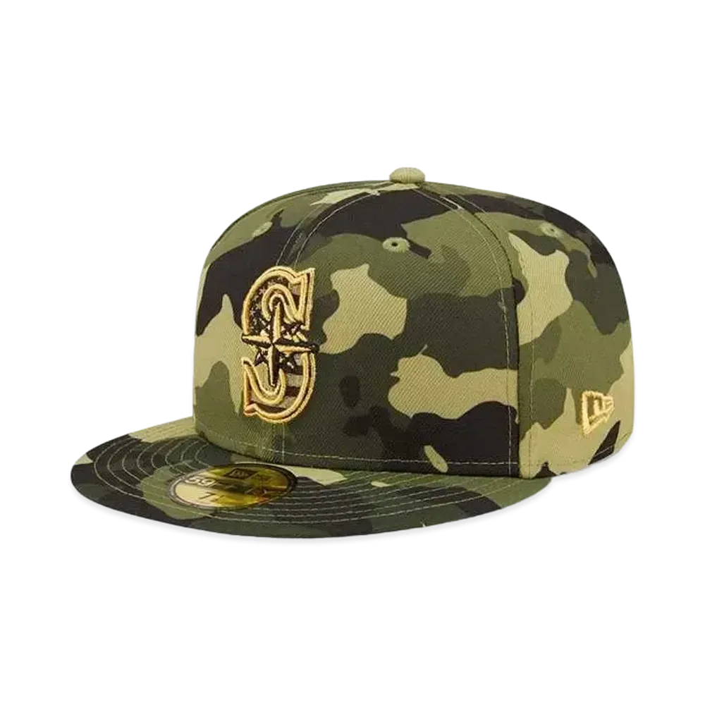 NEW ERA Mariners Armed Fourth Day 59 Fifty Cap "Camo"