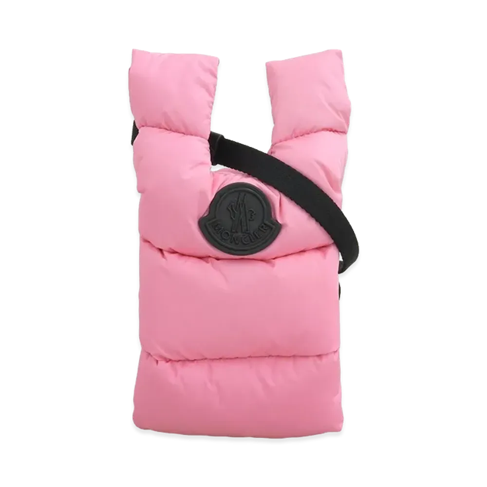 MONCLER Legere Tote Small Bag "Pink/Black"