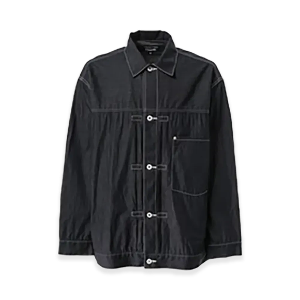 COMME des GARCONS HOMME Cotton Light Ounce Denim Jacket "Navy"