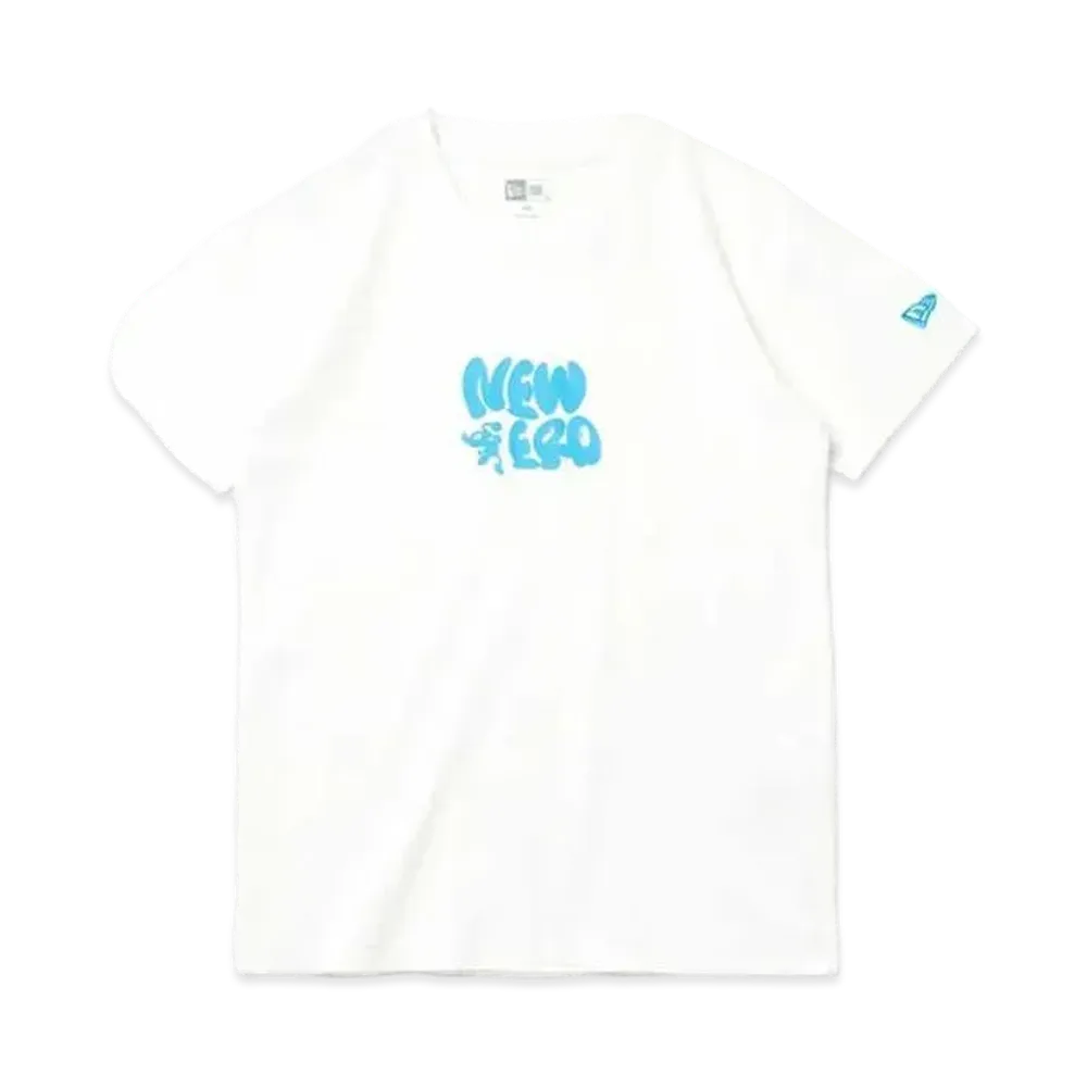 NEW ERA x Coin Parking Delivery Youth Shortsleeve Oversized Cotton Tee Shirai-San "White"