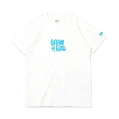 NEW ERA x Coin Parking Delivery Youth Shortsleeve Oversized Cotton Tee Shirai-San "White"