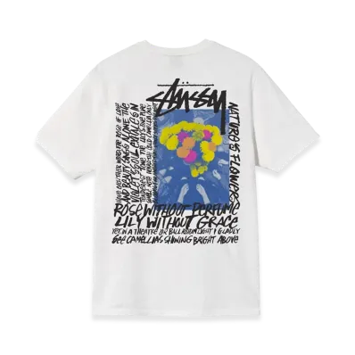 Stussy Camellias Pig Dyed Tee "Natural"