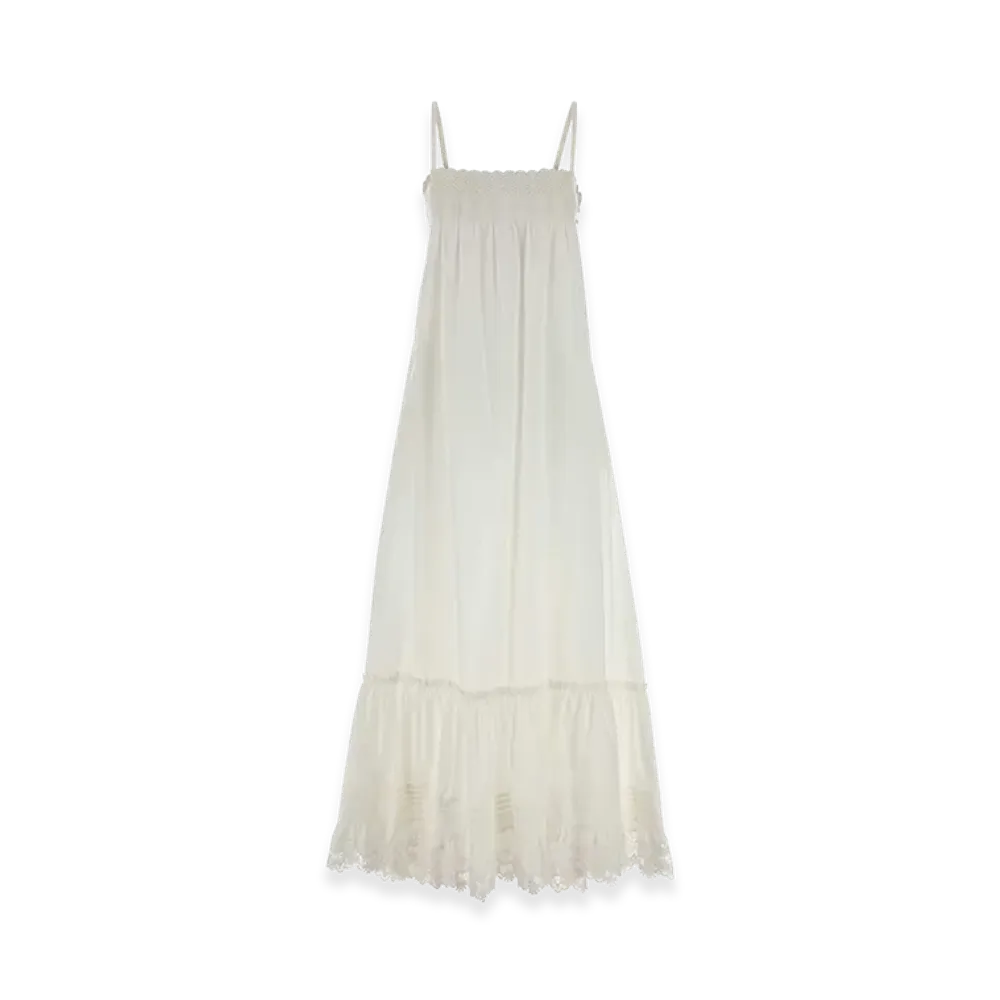 Saint Laurent Women's Dresses "White"