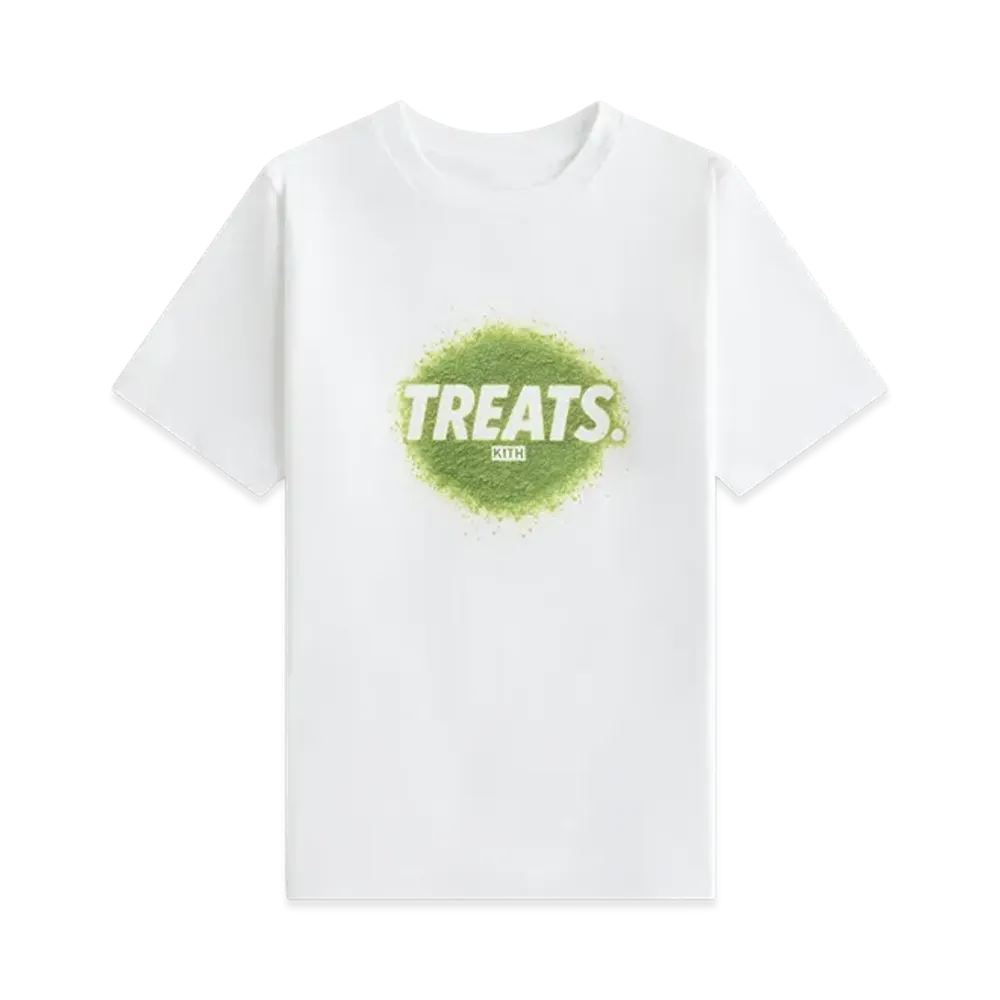 Kith Treats Kids Matcha Powder Tee "White"