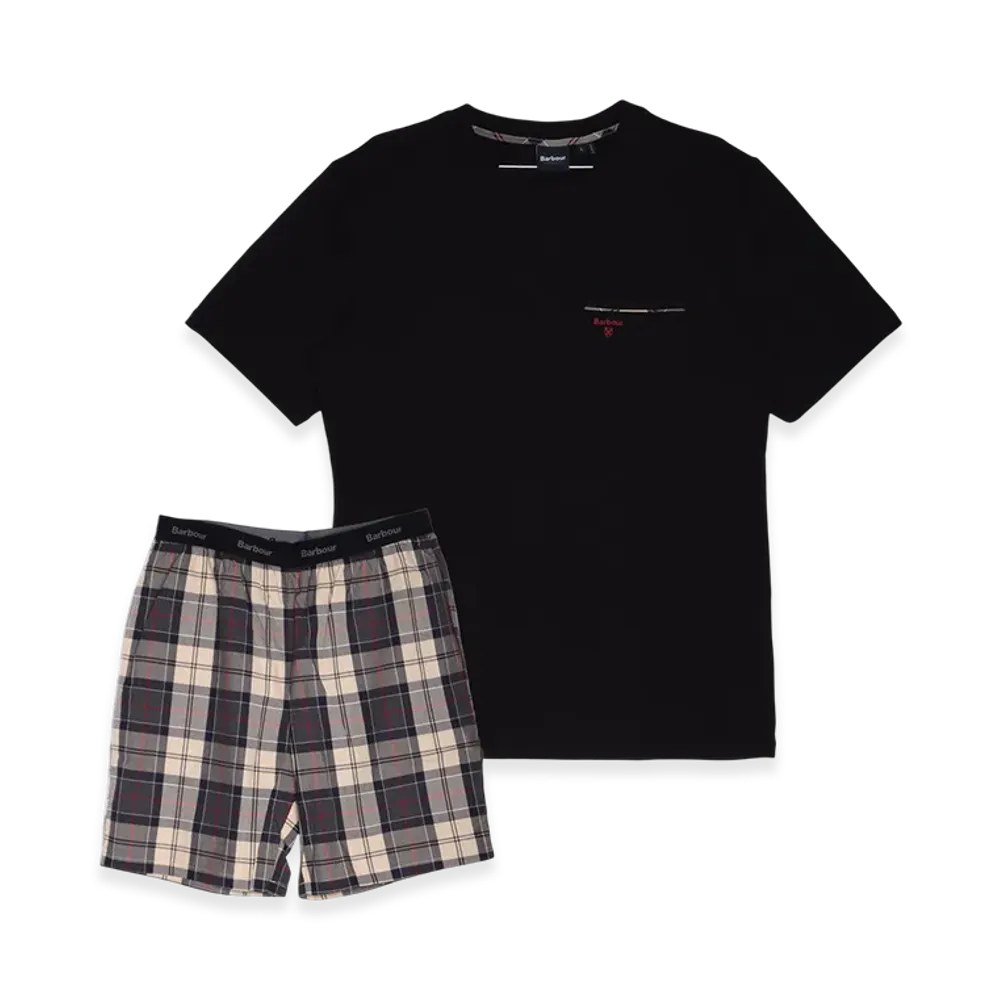 Barbour Bales Pajama Set "Stone Tartan"