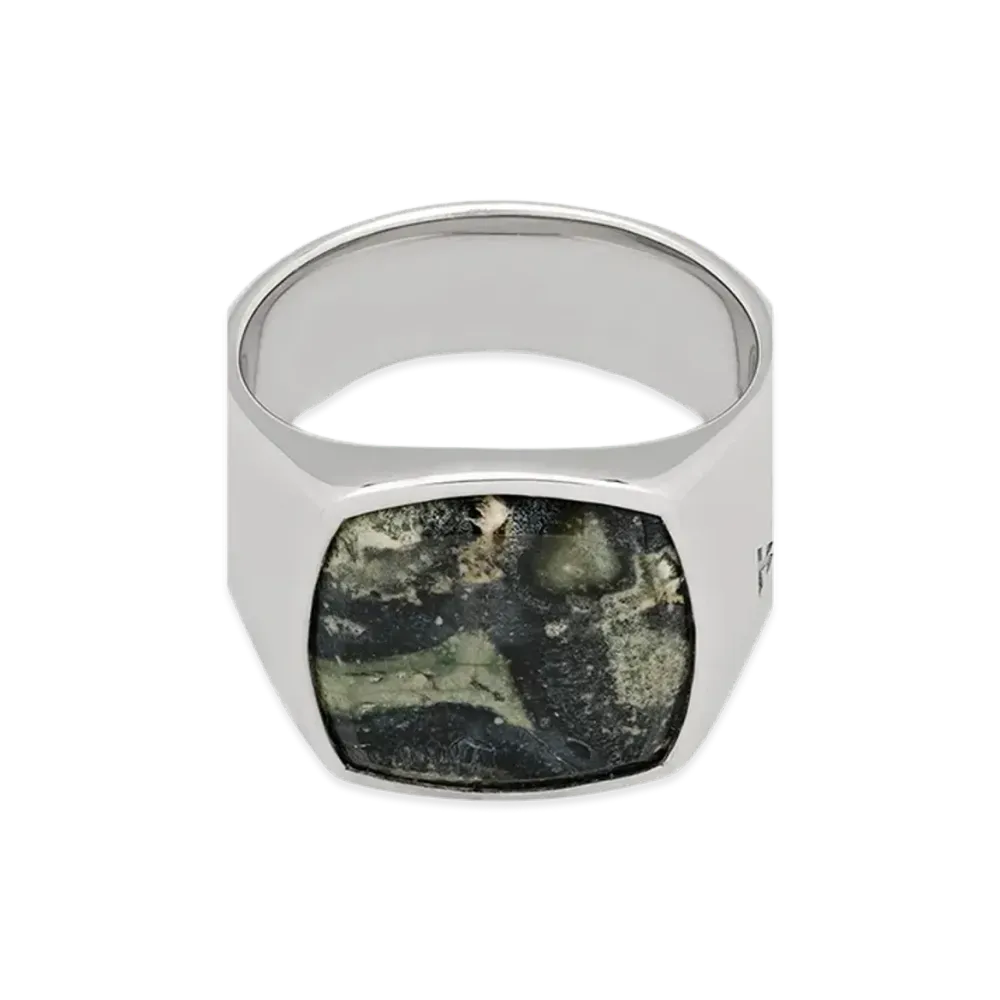TOM WOOD Ring "Black/Green"