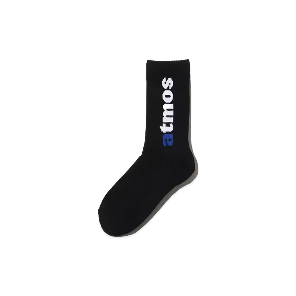 atmos Jacquard Logo Socks "Black"