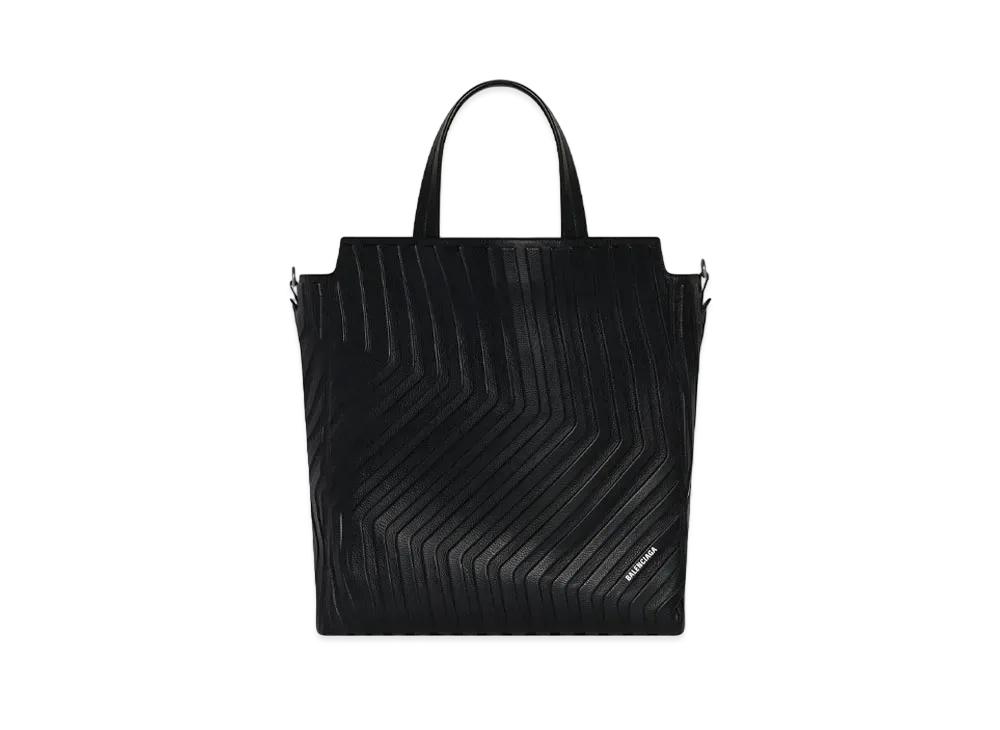 BALENCIAGA Car Medium North-South Tote Bag "Black"