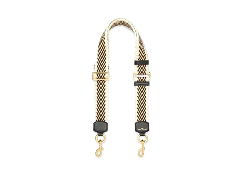 Marc Jacobs The Arrow Woven Webbing Strap "Black Multi"