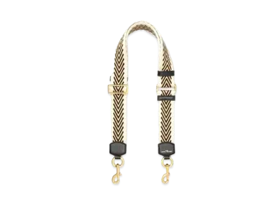 Marc Jacobs The Arrow Woven Webbing Strap "Black Multi"