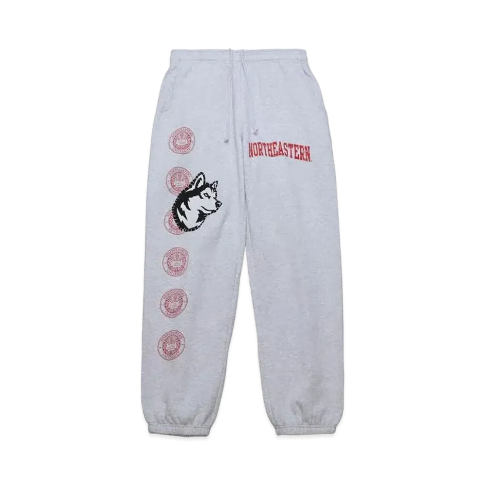 Travis Scott x M&N x Northeastern University Sweats "Grey"