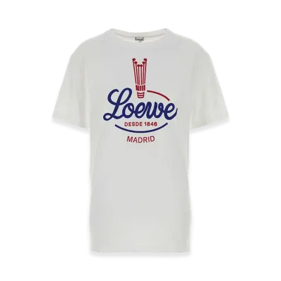 LOEWE Women's Jersey Tee "White"