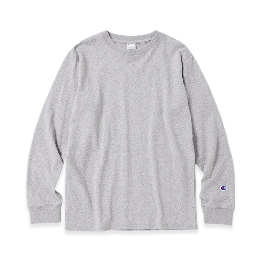 Champion Long Sleeve T-Shirt 25SS "Oxford Gray"