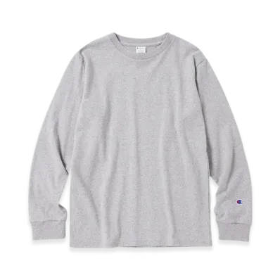 Champion Long Sleeve T-Shirt 25SS "Oxford Gray"