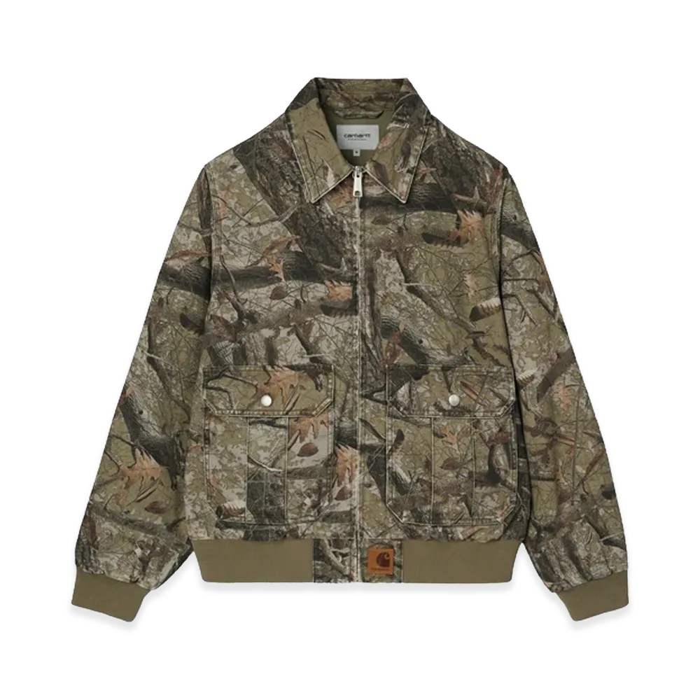 Carhartt WIP Stanton Jacket "Camo Feather Tree/Khaki Stone Washed"