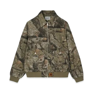 Carhartt WIP Stanton Jacket "Camo Feather Tree/Khaki Stone Washed"