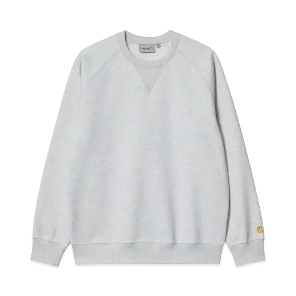 Carhartt WIP Chase Sweatshirt "Ash Heather / Gold"