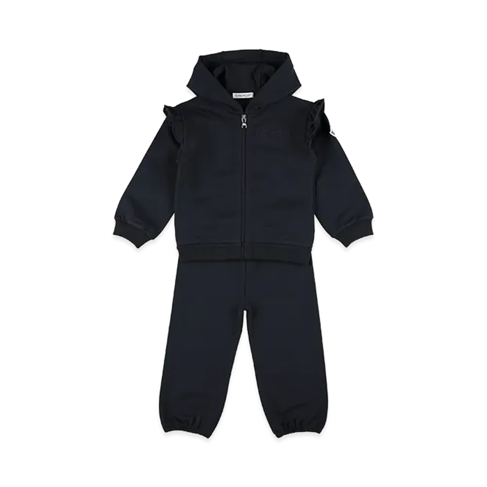 MONCLER Kids Hoodie And Joggers "Dark Blue"