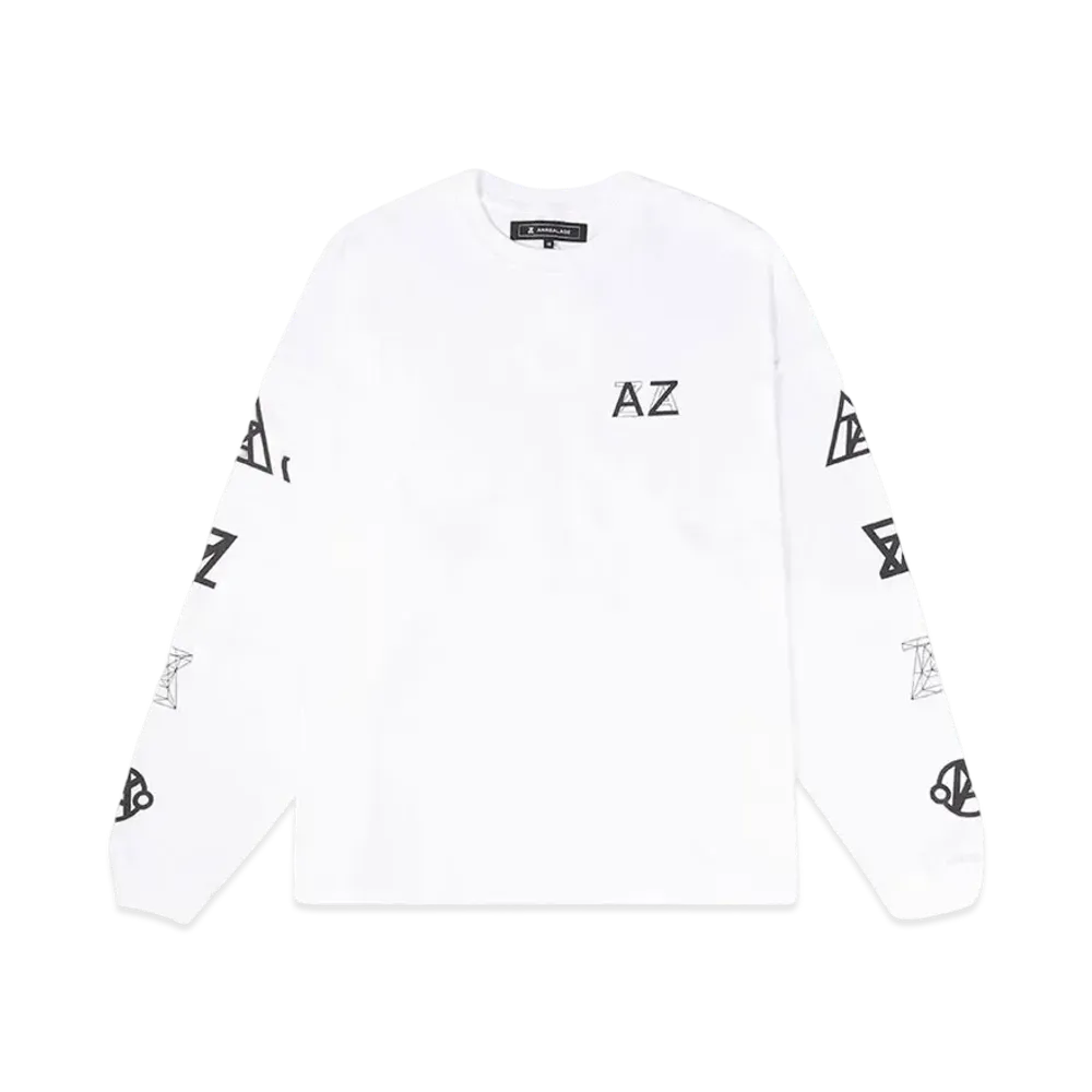 ANREALAGE A&Z SEASON LOGO LONG TEE "WHITE"