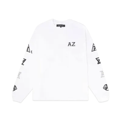 ANREALAGE A&Z SEASON LOGO LONG TEE "WHITE"