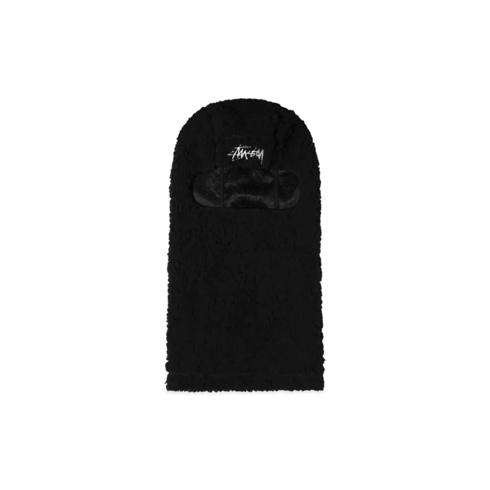 Stussy Stock Sherpa Balaclava "Black"