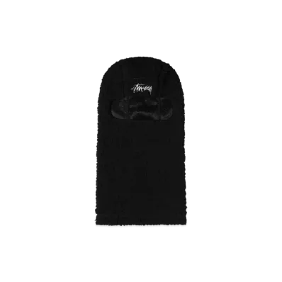 Stussy Stock Sherpa Balaclava "Black"