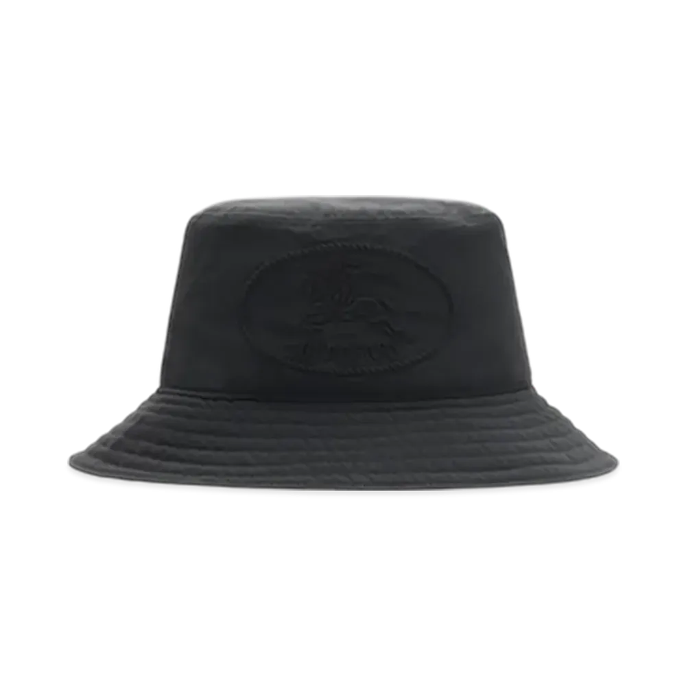 Burberry Reversible Night Stamp Nylon Bucket Hat "Black/Sand"