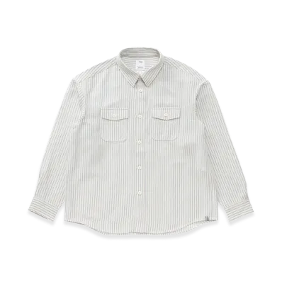 visvim Lumber L/S "White Stripe"