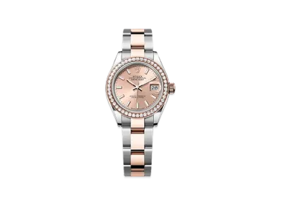 ROLEX Lady-Datejust 28mm Oystersteel & Everose Gold Diamond 279381RBR "Rose-colour"
