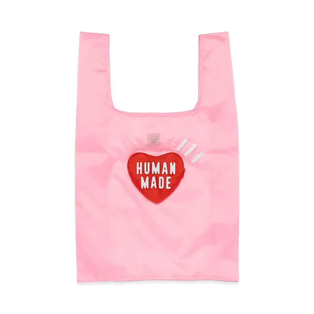 HUMAN MADE Heart Shopping Bag Large "Pink"