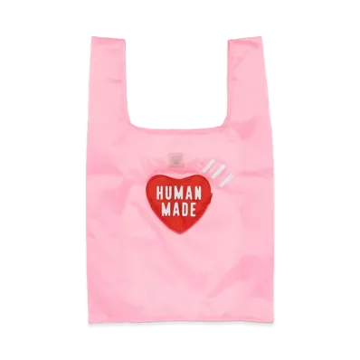 HUMAN MADE Heart Shopping Bag Large "Pink"