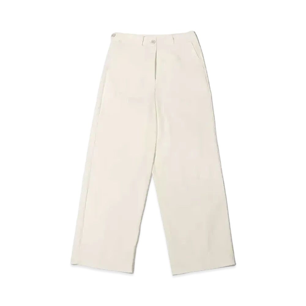 atmos pink Waist Button Nylon Pants "Ivory"