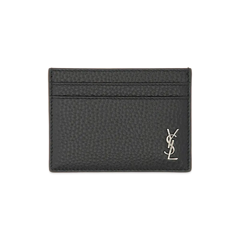 Saint Laurent Monogram Card Holder "Black"