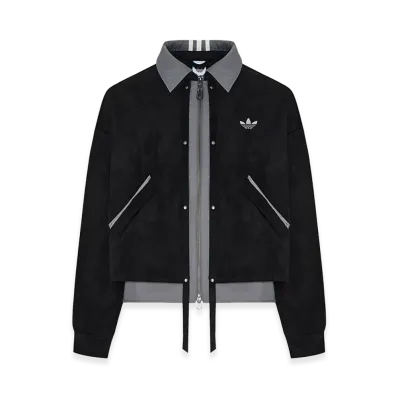 adidas Women's 3S Deluxe W Jacket "Black/Grey Four"