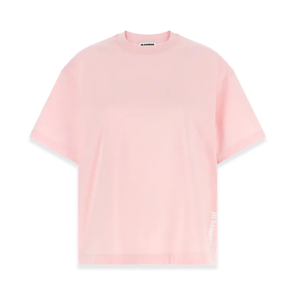 Jil Sander Women's Logo T-Shirt "Pink"