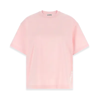 Jil Sander Women's Logo T-Shirt "Pink"