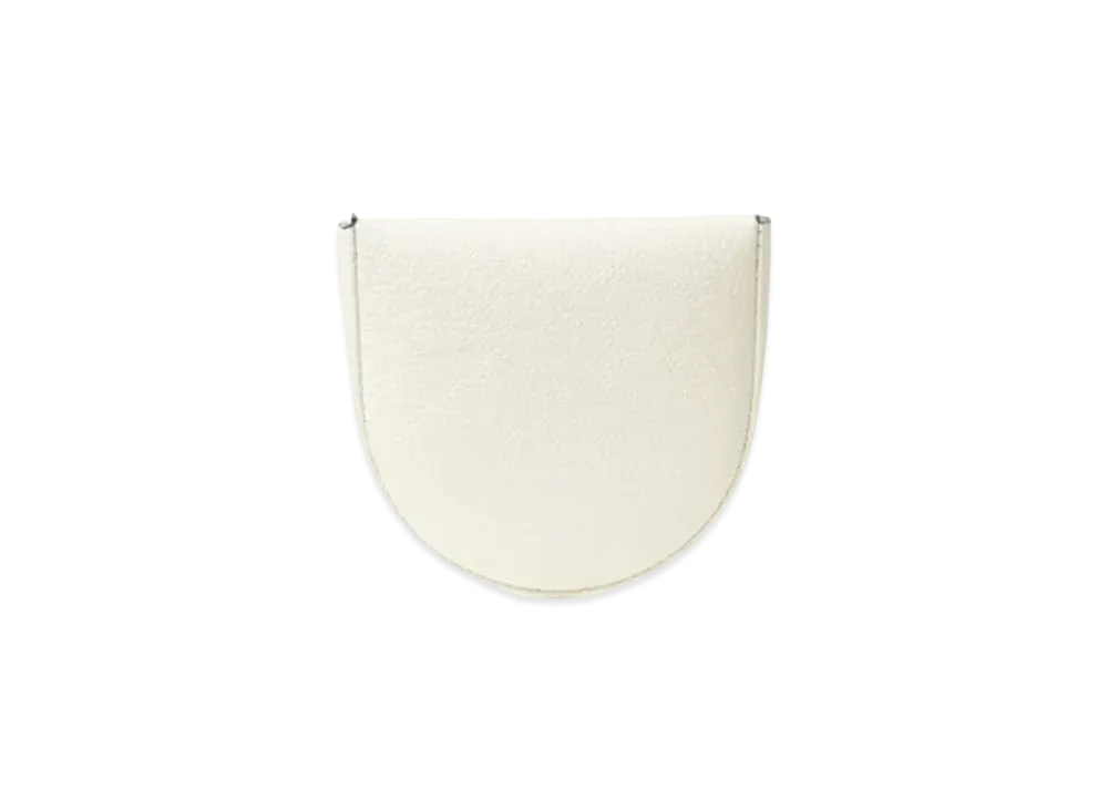 Valextra Horseshoe Type Coin Case "White"