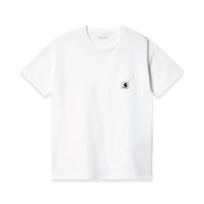 Carhartt WIP Women's S/S Pocket T-Shirt "White"