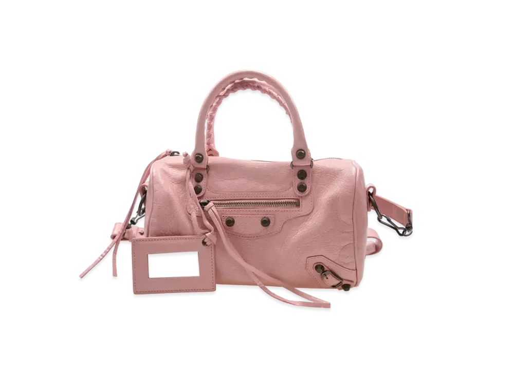 BALENCIAGA Handbag Lambskin "Pink"