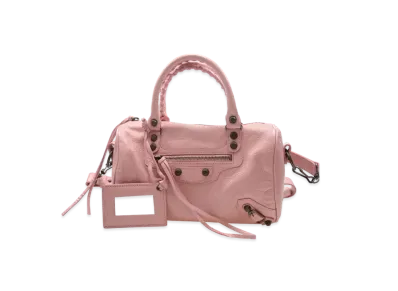 BALENCIAGA Handbag Lambskin "Pink"
