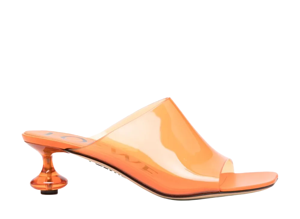 LOEWE Women's Paulas Ibiza Sandals "Orange"