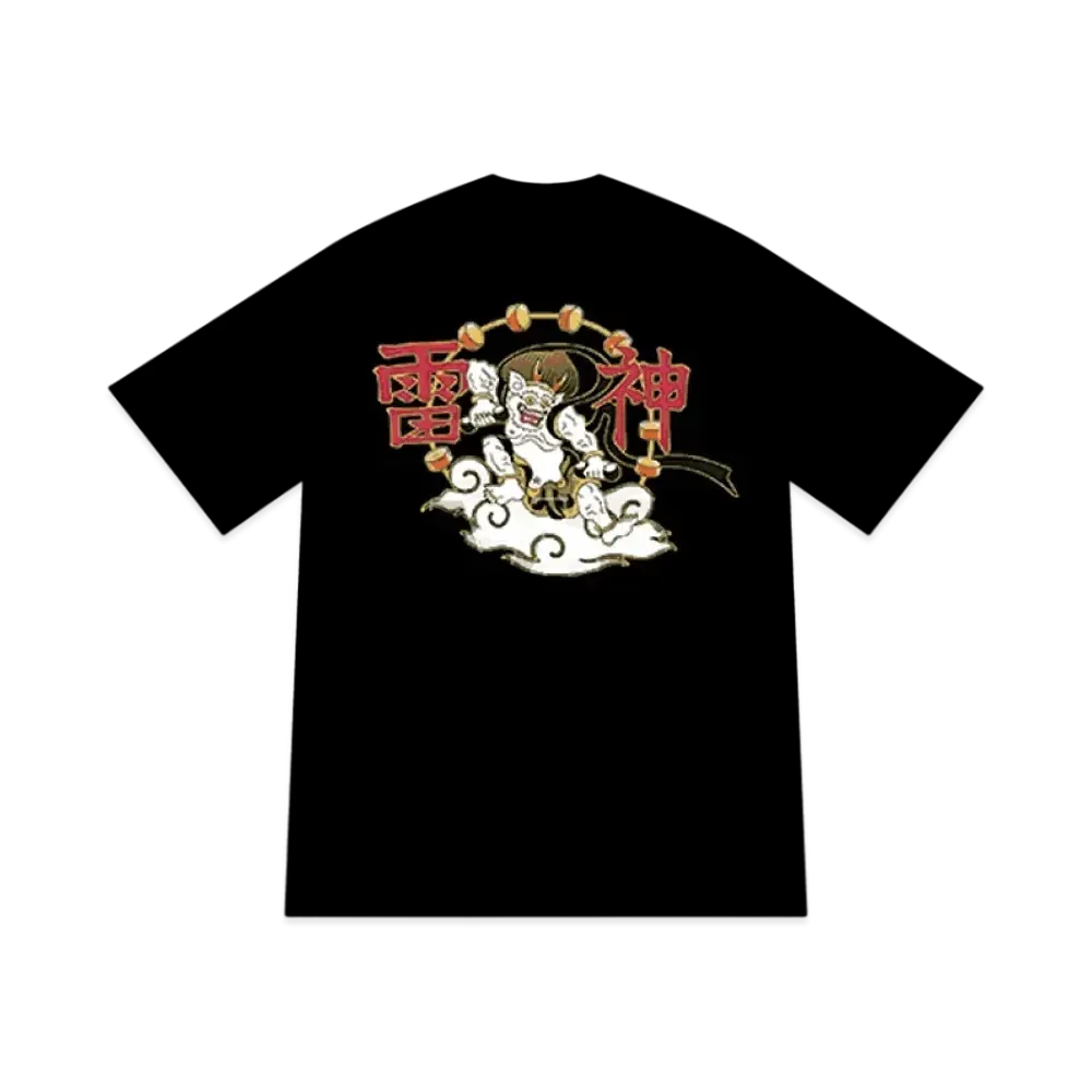 Kazedensetsu Bukkomi no Taku Raizinn T-Shirt "Black"