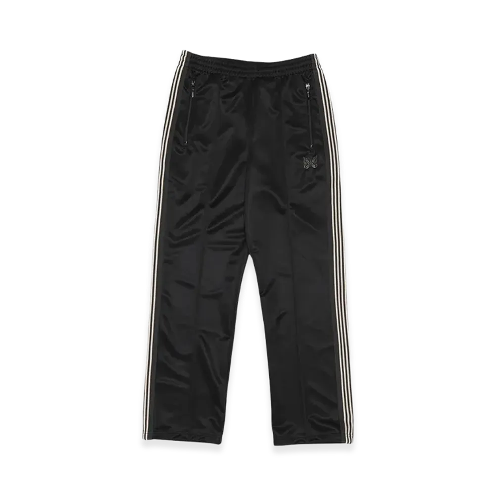 NEEDLES x Loftman Exclusive Track Pants Poly Smooth "BlackBeige"